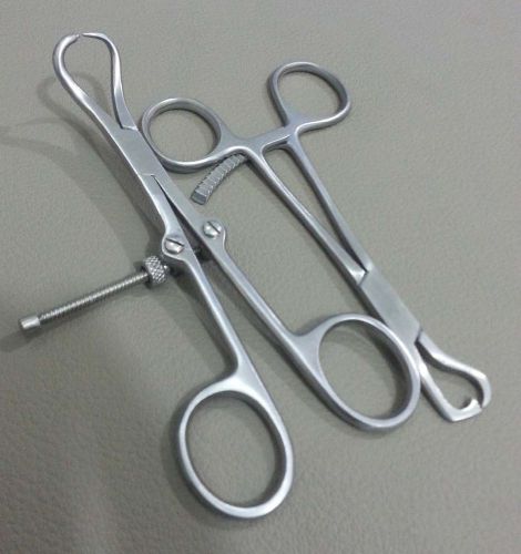 Bone Plate Holding Forceps 2 Pieces Orthopedic Surgery Instruments Set