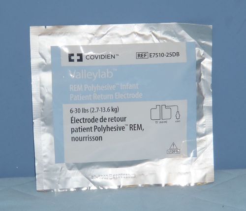 Covidien Valleylab REM Polyhesive Infant E7510-25DB