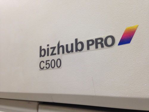 Konica Minolta Bizhub C500 Pro ***no reserve!!!