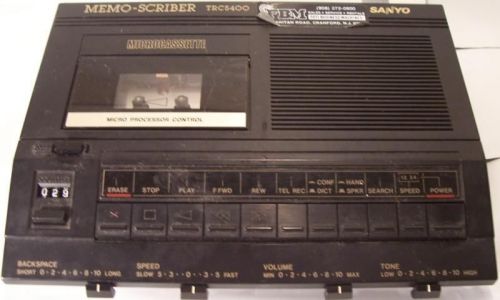 SANYO TRC5400 MEMO-SCRIBER NEEDS REFURBISHING LT372