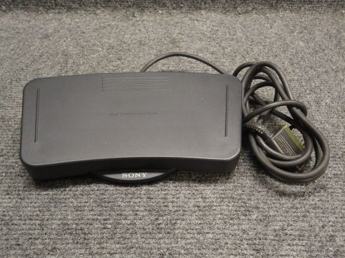 Sony fs-85 transcriber dictation machine wired foot pedal control unit black for sale