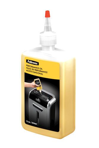 Fellowes Powershred Performance Oil - 12 Oz - Clear (35250)