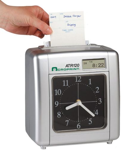 ACROPRINT ATR120  EMPLOYEE PAYROLL TIME CLOCK &amp; CARDS