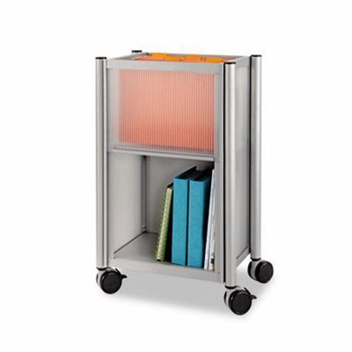 Safco Mobile Storage Center, 16-1/2w x 11d x 26-3/4h, Metallic Gray (SAF5376GR)