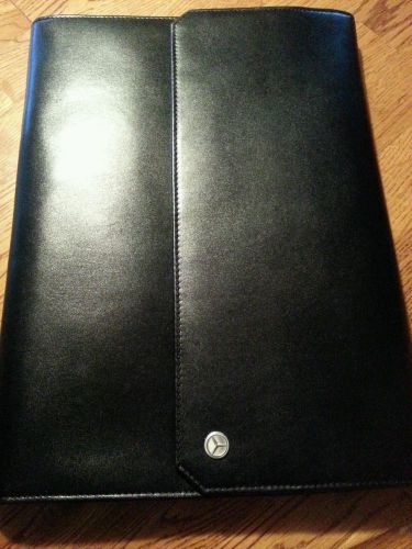 Mercedes Benz Leather Travel Portfolio Planner Organizer New