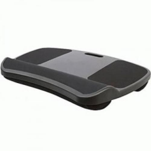 LapGear 45492 Deluxe Computer LapDesk - Wrist Rest - 22.3  x 2.8  x 15.8  - Blac