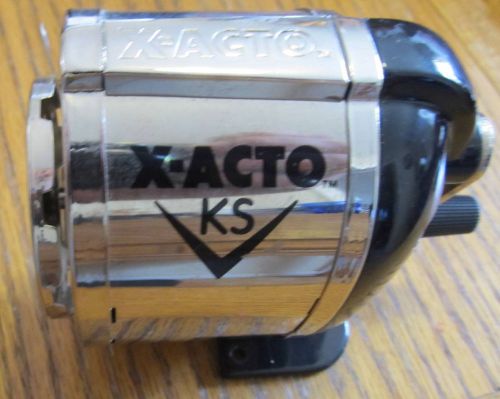 VINTAGE X-ACTO KS WALL MOUNT PENCIL SHARPENER EXCELLENT CONDITION