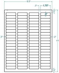 5267 compatible (300 White Sheets 24,000 Return Address)