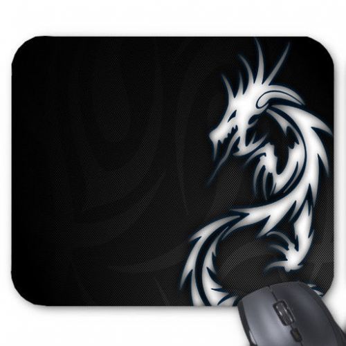 Cool Design White Dragon Mousepad Mousepads