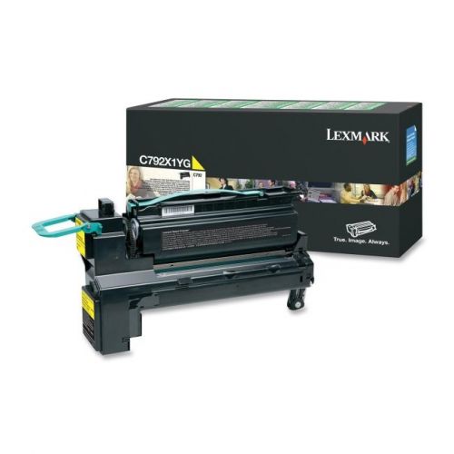 LEXMARK - BPD SUPPLIES C792X1YG YELLOW TONER CARTRIDGE FOR C792