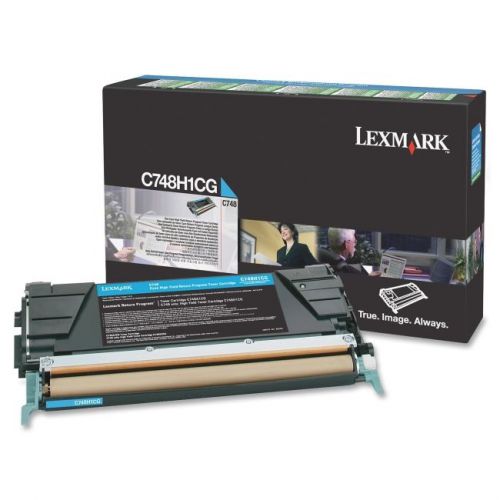 LEXMARK SUPPLIES C748H1CG LEXMARK - BPD SUPPLIES CYAN TONER CARTRIDGE FOR C748