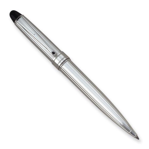 New Charles Hubert Silver Finish Ball-Point Pen Office