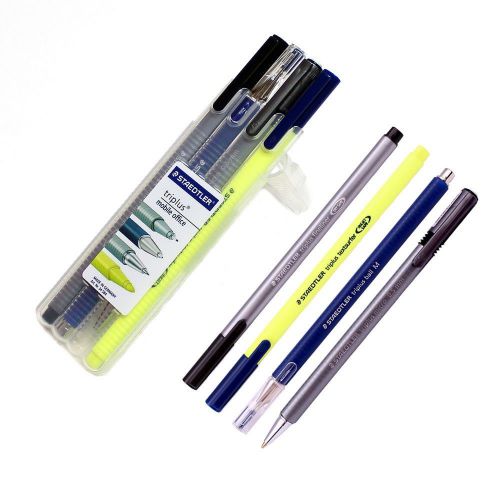 STAEDTLER 34 SB4 Triplus moblie office fineliner / ball / micro / textsurfer SET