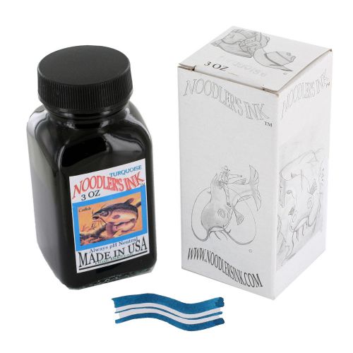 Noodler&#039;s Ink Fountain Pen Bottled Ink, 3oz - Turquoise