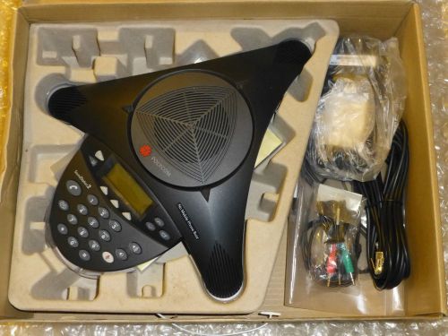 New POLYCOM SOUNDSTATION 2 Expandable teleconference phone