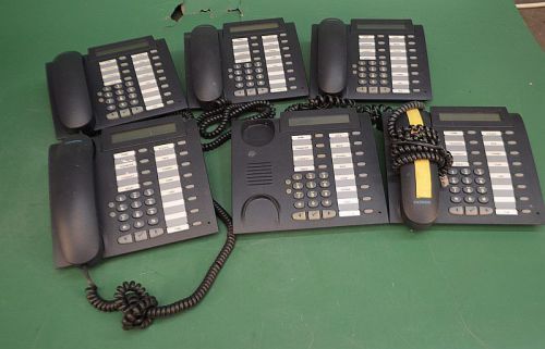 LOT OF SIX (6) - Siemens OptiPoint 500 Advanced Display Phone Telephone