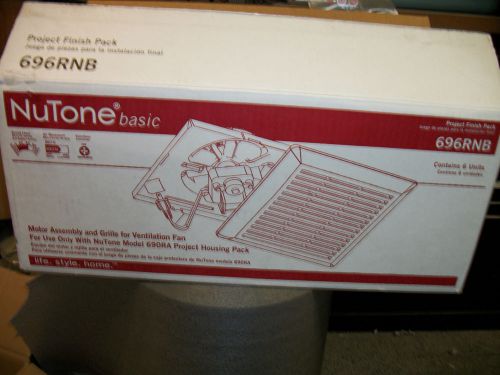 BOX OF 6 NU-TONE 696RNB FAN POWER UNITS W/GRILLS WHITE NEW