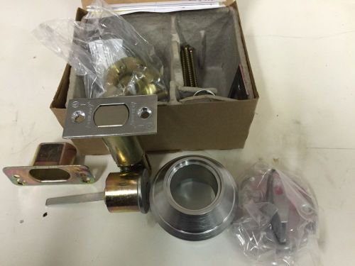 Schlage single cylinder deadbolt