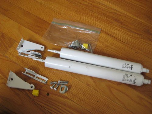 Lot of 2 Hampton Products WRIGHT V820 V920 V 1020 Pneumatic Door Closer White