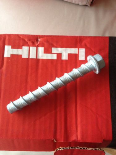 HILTI  **  # 434444 KWIK HUS-EZ 1/2 X 4 1/2 Screw Anchors.box of 25