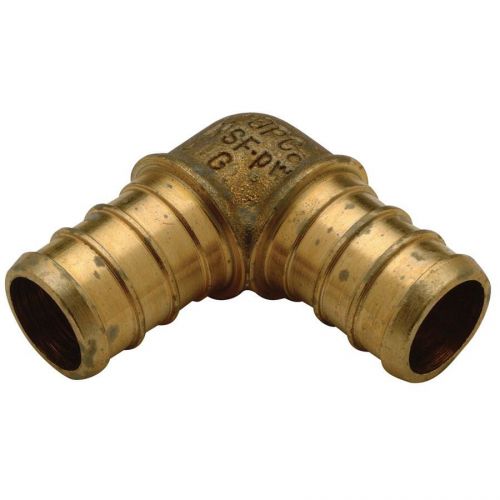 (25) 3/4&#034; PEX Elbows - Brass Crimp Fittings