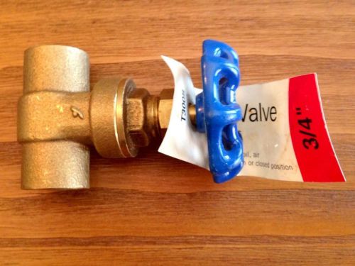 Lot of 4 American Valve model T300S 3/4 inch Brass Gate Valve