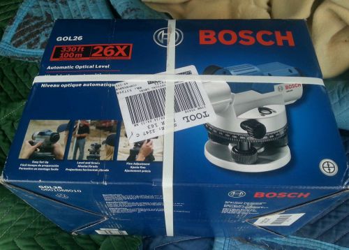 Bosch gol26 automatic optical level construction survey 330ft new l@@k for sale