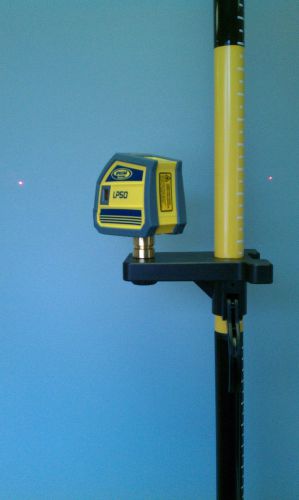 Spectra Precision LP50 Interior Laser Level, 5 Beam with Telescoping Laser Pole