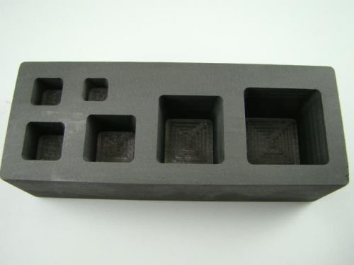 High Density Graphite Mold 1/4-1/2-1-2-5-10oz Gold Bar Tall Cube Copper (B54)