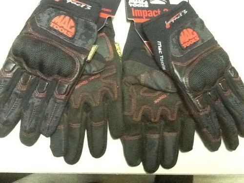 2 NEW PAIR MAC TOOLS GLOVES MEDIUM SIZE 8 EXTRACTION IMPACT TOW TRUCK DRIVERS