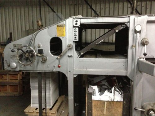 BOBST SP1080 DIE CUTTER