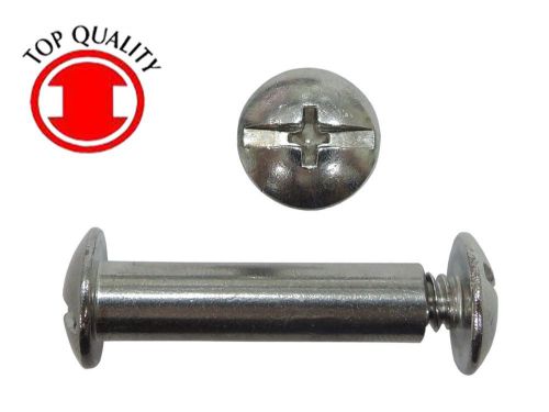 Stainless Steel Combo Truss Head Post Nut Screw #10-24 X 1”