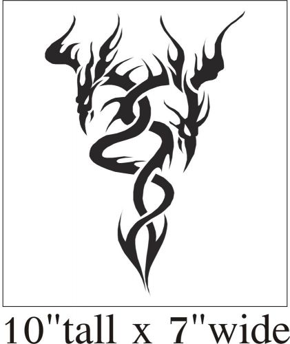 Dragon Tattoo Design Funny Car Truck Bumper Vinyl Sticker Decal Art Gift-1569