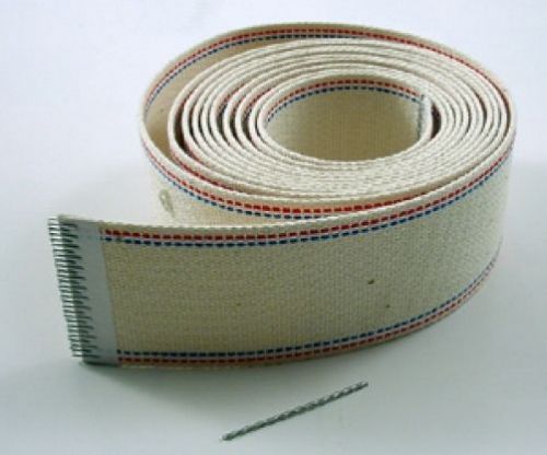 Canvas Ribbon, 2&#034; x 110&#034; w/Pin, Chicago Ironer 1001-185 , Stock 104-217