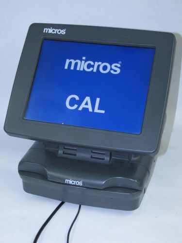 MICROS PCWS 2010 TOUCHSCREEN CREDIT CARD SWIPE POS TERMINAL SERVER XP PRO 1.3GHZ