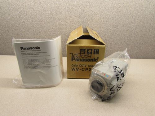 PANASONIC WV-CP224 COLOR CCTV CAMERA