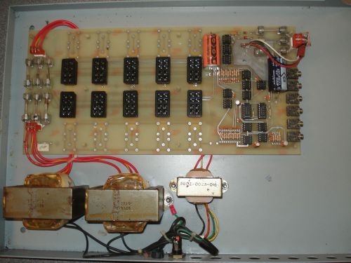 SENSORMATIC RJ840 SECURITY SYSTEM ENCLOSURE &amp; POWER SUPPLY J-BOX