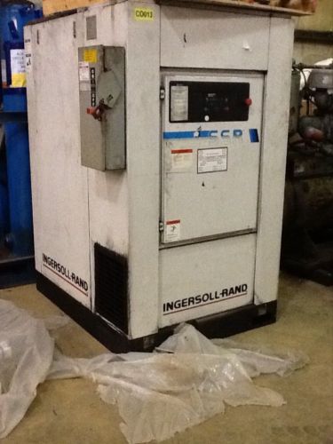 50 hp ingresoll-rand screw compressor and hankies on air dyer for sale