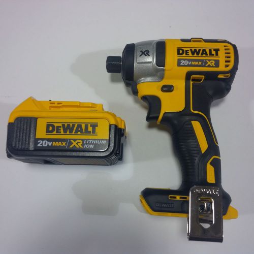 New dewalt dcf886 20 volt xr brushless cordless 1/4 impact driver,dcb204 battery for sale