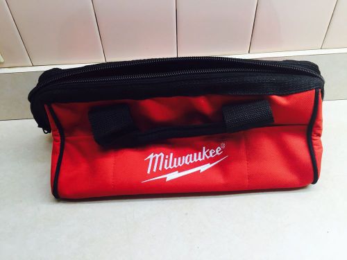 M12 Milwaukee Lithium-Ion Contractor Tool Bag Tote Teal New 13x7x7 Hackzall Dril