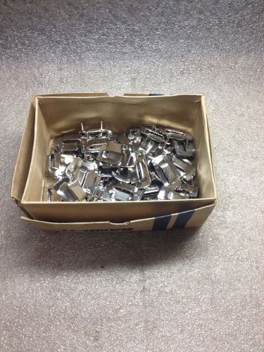 (Q5-3) LOT OF 57 BAND-IT C256 EAR-LOKT BUCKLES