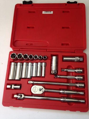 Snap On 22 pcs. General Services Set SAE , 3/8&#034; Drive