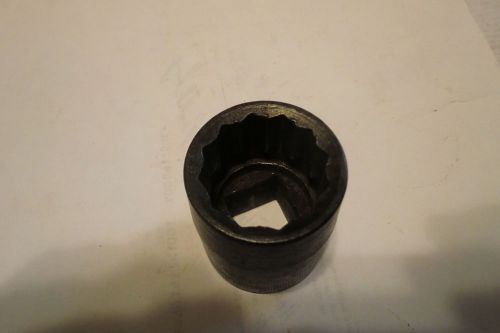 Snap On DH362 3/4 Drive 1 1/8 Socket 12 point std Depth