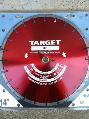 Target/ Husqvarna MI8 14&#034; Wet/Dry Cutting Diamond Saw Blade 542776506