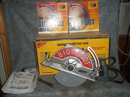 ~Big Foot Skilsaw HD77 10-1/4 Worm Drive Saw~