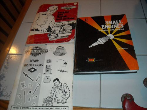 BRIGGS N STRATTON SMALL ENGINE REPAIR MANUALS