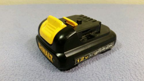 DEWALT two 12v battery DCB120