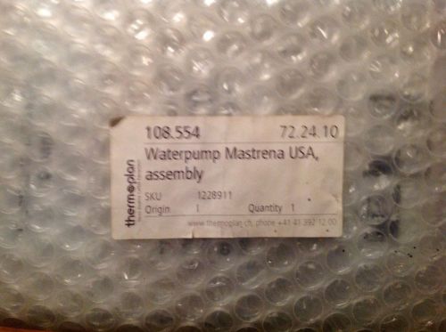 Thermoplan Espresso Machine Mastrena Waterpump Assembly