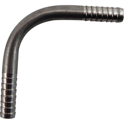 3/16&#034; Elbow Fitting for Standard Draft Beer Towers - Stainless Steel - Kegerator