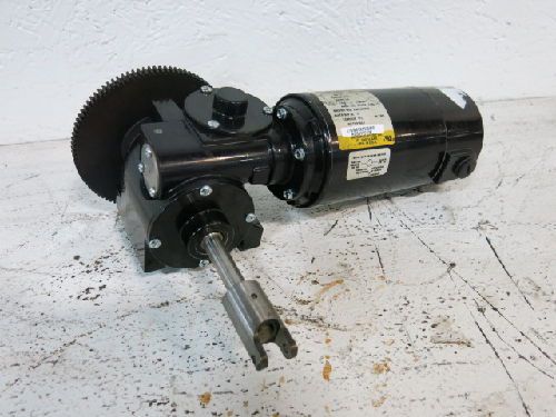 Baldor gear drive motor 24a290z107g1 eb0 2424p rws0100108 2a 90vdc 19rpm 180:1 for sale